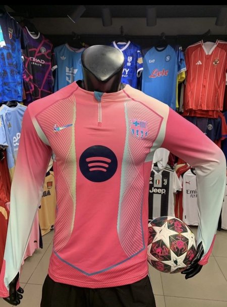 قميص تدريب برشلونة بينك 2026